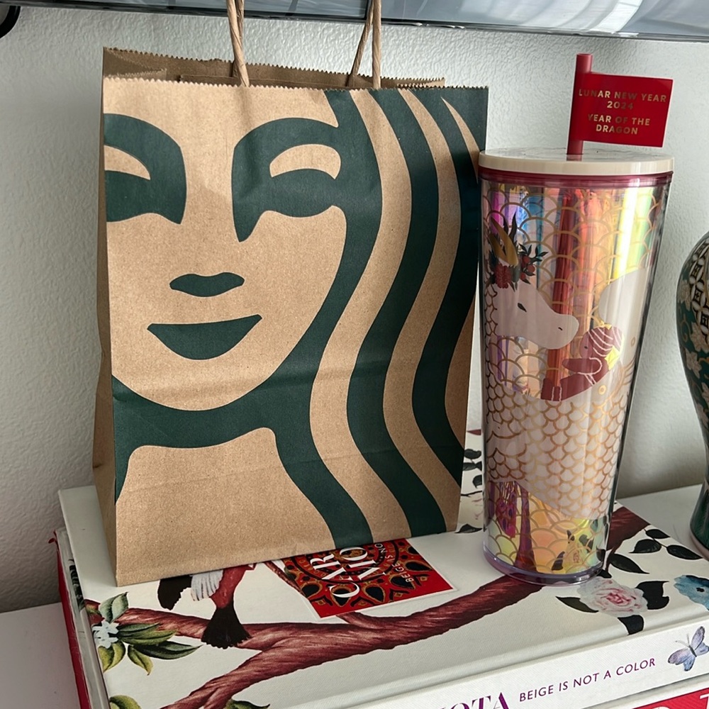Lunar New Year 2024- Year of the dragon Starbucks cup